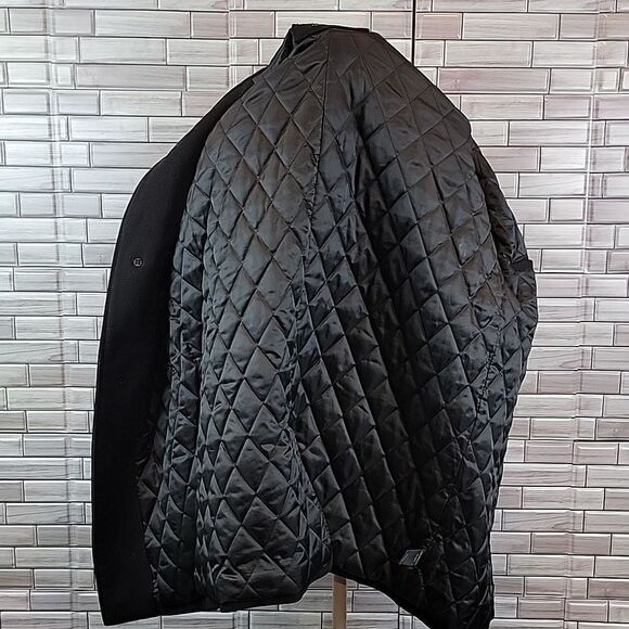 John Henry Men's vintage wool car coat Size 40R - Picture 9 of 12